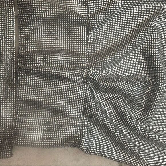 Shane justin Bust Down set runway halter skirt crystal rhinestone dress suit y2k - Picture 13 of 14
